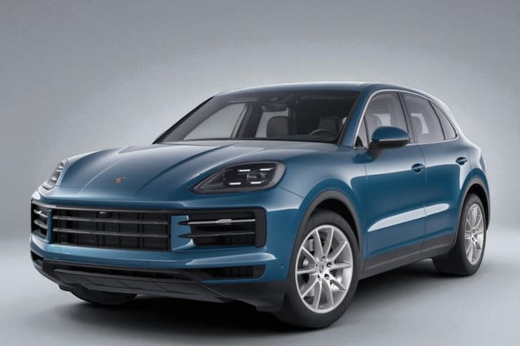 Porsche Cayenne Coupe Color Montego Blue Metallic